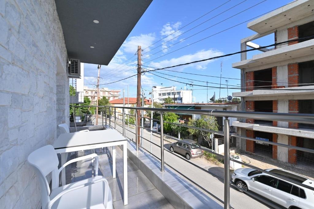 Balcony Morning — White Coral